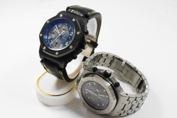 AP Audemars Piguet Royal Oak Offshore Stahlband Lederband Automatik Chrongraph Stoppuhr Saphirglas